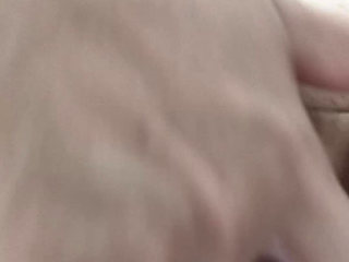 Moaning handjob is real fucking hands