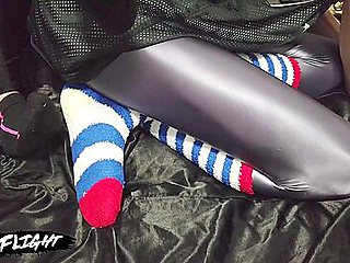 Sock Worship And Domme Puts Hood And Mouth Gag On Sub ! Side Of Light Crowdfunding