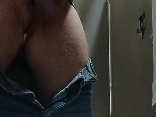 Blu-2 horney in the restroom