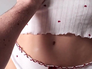 Only Don't Put It in Me! Horny Stepsis Rubbing on Dick Until I Fill Her Panties