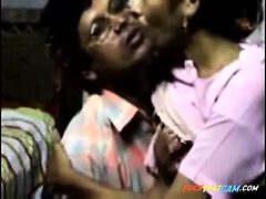 Indian guy makes out with a maid and licks her natural ...
