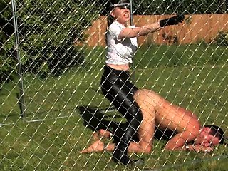 Amateur Outdoor Brunette Masturbates