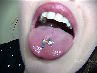 Giantess Mouth Mouth Tease up Close Uvula Swallowed Whole