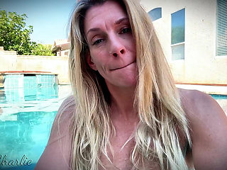 Fun Charlie Gets You to Cum - JOI in the Pool