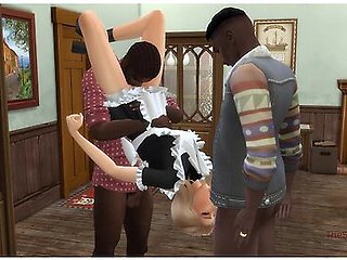 Filthy Perverts Seduce Cleaning Lady And Fuck Her In Old Peoples Home