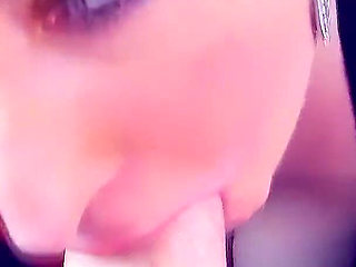 Blowjob & Bra Titfuck Cum Between Tits