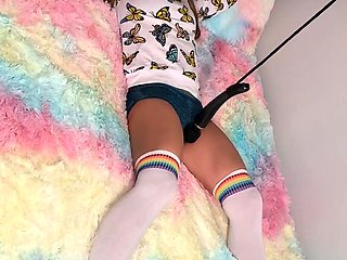 Bondage Orgasm ~ Tiny Petite ~ Submissive Slut Step