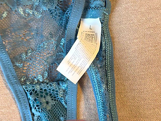 Cum on wife's panties 60