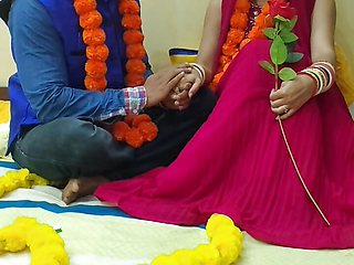 First Night of a newly married desi beautiful girl with addicted husband