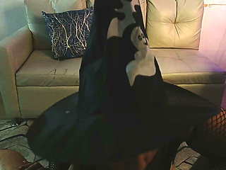 BBW witch fucked on all fours for her creation