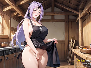 Sion Realized That Cooking Wasn't Her Thing, and Began to Satisfy the Villagers' Sexual Hunger in Ai Adaptations