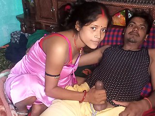 Bihari sexy housewife fucked with her father in law bihari couple