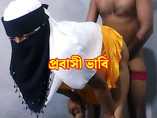 Beautiful hot and sexy bhabhi hardcore fucking with brother in law and dirty audio bangla, Indian porn