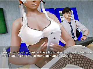 Waifu Academy episode with big tit blondes and brunettes in a 3D erotic adventure