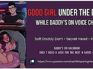 Risky Under Desk Blowjob Daddy Tries Not To Get Caught On Call [m4f Soft Daddy Dom Asmr]