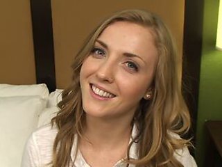 Karla Kush fucks and eats cum in her first adult movie