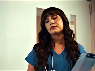 Babes Endure Face-Fucking and Orgasms in Time-Freeze Hospital Nurse Scene with Cassie Lenoir,