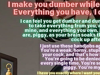 Ai Stepmommy Femdom Audio Caption Session: My Good Little Piggy Gets an Orgasm-denial Handjob & a Chastity Cage Reward. Femdom