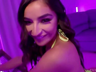 Cute Hottie Emily Willis Anally Dominated In The Purple Room