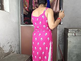 Today My Brother in Law Saw Me in a New Dress and Caught Me and Fucked Me. Clear Hindi Audio.