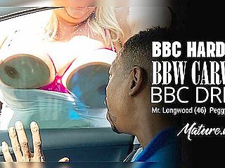 Bbw Milf Peggy Deville Rides Her Clients Big Black Cock After The Carwash