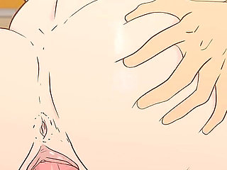 Android 18 Jerks off a Guy's Huge Cock with Her Tits and Fucks in the Ass and Pussy! Dragon Ball Hentai Cartoon Parody!