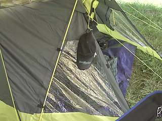 Risky Camping Blowjob While Nobody Sees