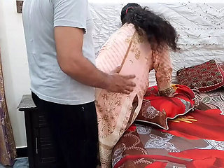 Stepmom QueenbeautyQB gets rough fuck in doggy style while cleaning house