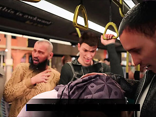 Yasmin Fucked by Strangers on Public Bus – Big Ass Anal Group Sex