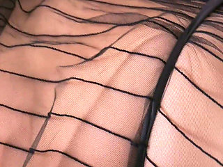 Horny Stepmom Puts on a Sheer Shirt, Going Braless. Fingering Orgasm
