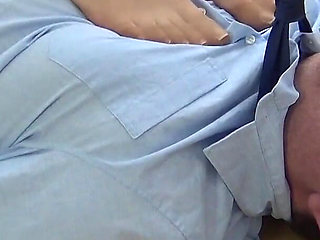 Office Trampling!