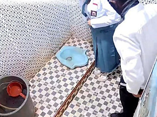 Hot Indonesian College Girl Clarelia Gets Brutal Doggy Style Fuck in Bathroom - Viral HD Sex