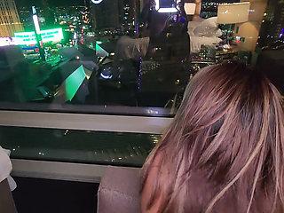 Cuban Babe Takes BBC in Vegas
