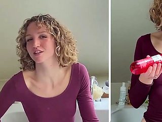 Hardcore black-haired plays with ass fucking masturbation