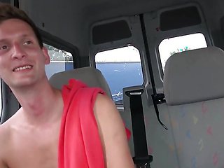 Sweaty and Horny in a Van by Maturevan