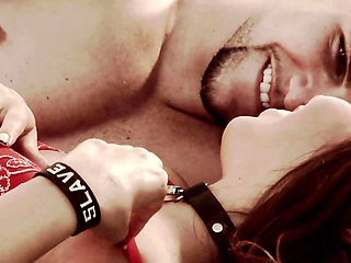 Lesbian models kissing and licking each other