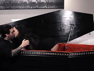 Goth Vampire Whitney Wright Gets Smashed Hard By Her Stepbro
