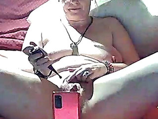 Caught Masterbating While on the Phone