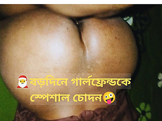 Village College Girlfriend Christmas Special Doggy Hard Fucking in Hotel