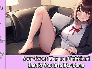 Your Sweet Mormon Girlfriend Sneaks You Into Her Dorm Audio