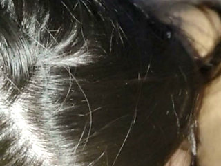 Deep Blowjob From the Submissive Brunette with Natural Boobs in POV