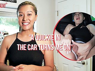 Jin Ren's Car Masturbation