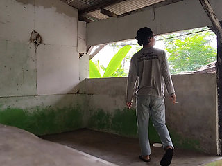 Footage of a young man in an empty place goes viral