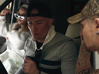 Anna Claire Clouds' Wild Interracial Passion Explodes in Outdoor Heat