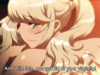 Hairy Juicy Busty Blonde Gets Creampie Filled in Uncensored Hentai Sex