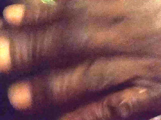 Close up finger in the ass again