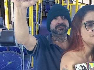 Hot Amateur Latina Gets Creampied on the Bus