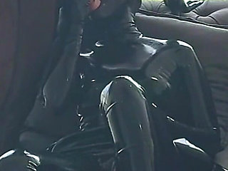Horny in Latex Enjoying the View - Alex Latex