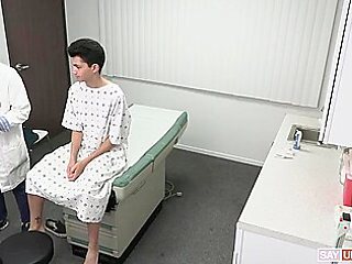 Skinny Twink Gets A Deep Anal Exam