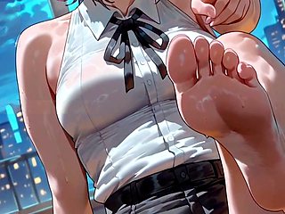 Feet fetish, foot worship, anime feet